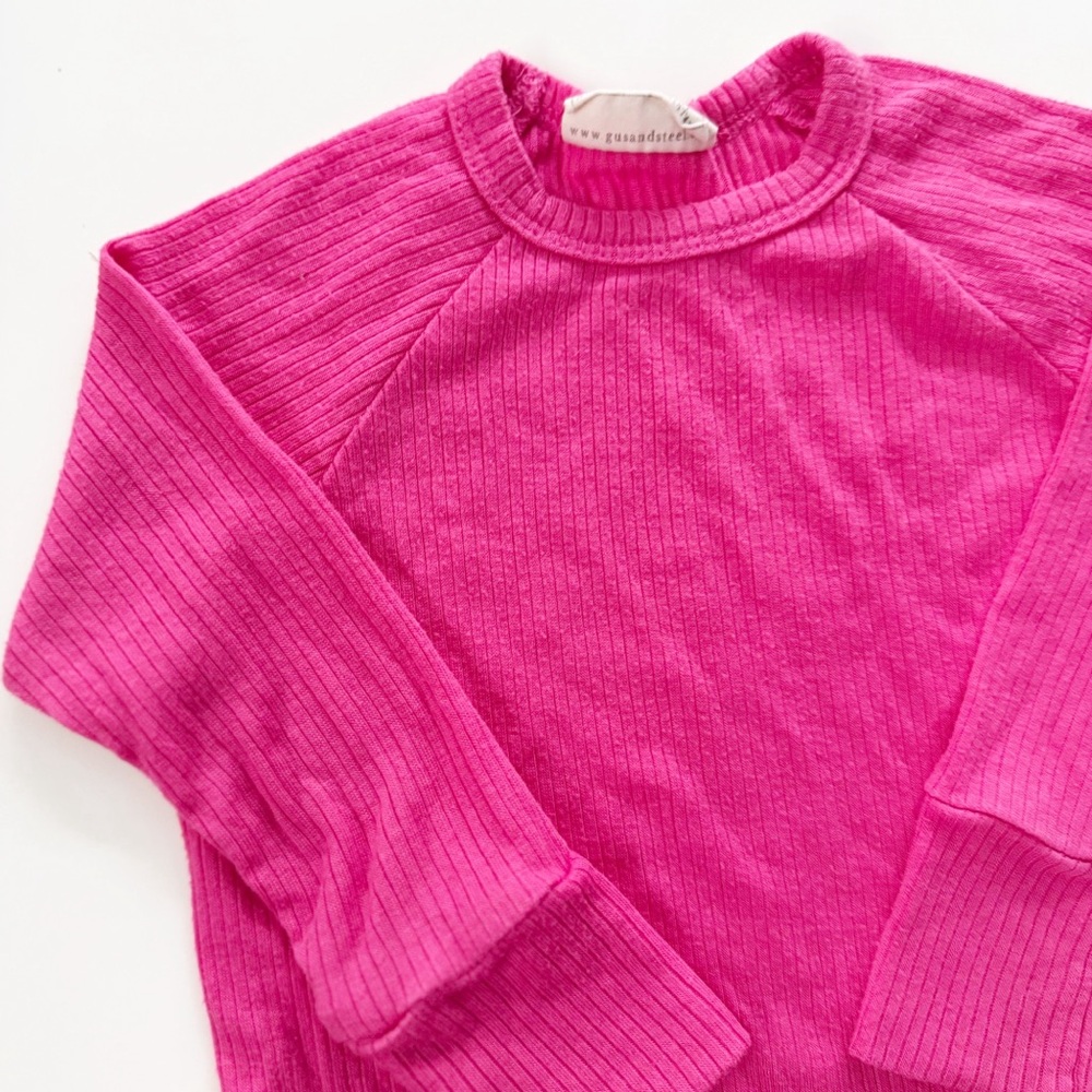 Gus + Steel Ribbed Knit Set 6-12M - Picture 2 of 8